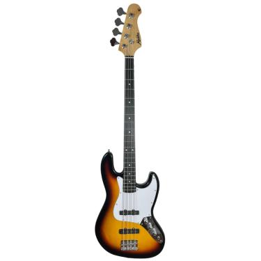 Imagem de Contra Baixo Elétrico Jazz Bass 4 Cordas Passivo Sunburst