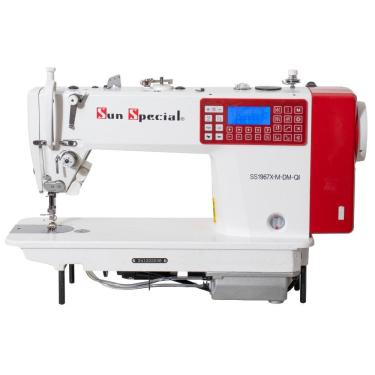 Imagem de Máquina Costura Industrial Reta Eletrônica Direct Drive SS1967X-M-DM-QI 110V - Sun Special