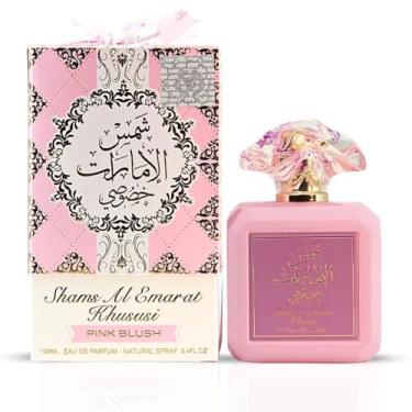 Imagem de Ard al Zaafaran Pink Blush Shams Al Emarat Khususi, Perfume Marshmallow Blush Para Mulheres, Eau De Parfum - 100 Ml (3,4 Oz) Perfume Árabe Romântico E Doce - Uma Fragrância Cativante Embalada Em Um