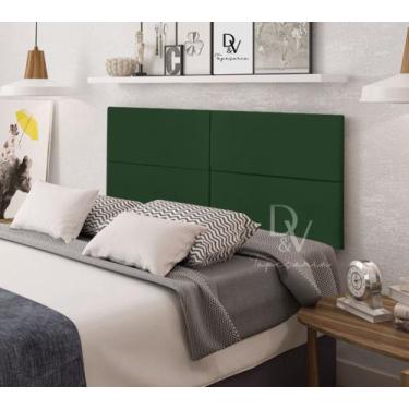 Imagem de Cabeceira Suspensa Estofada Dobrável Romi Decor - Várias Cores - D&V, 