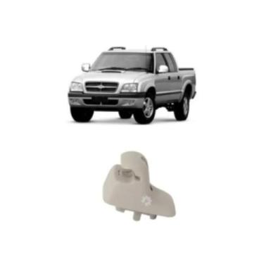 Imagem de Suporte Quebra Sol Cinza Esquerdo Chevrolet S10 2003 2011