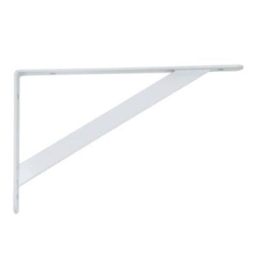 Imagem de Suporte para Prateleiras (Mão Francesa) Leve 27cm Branco Roloflex