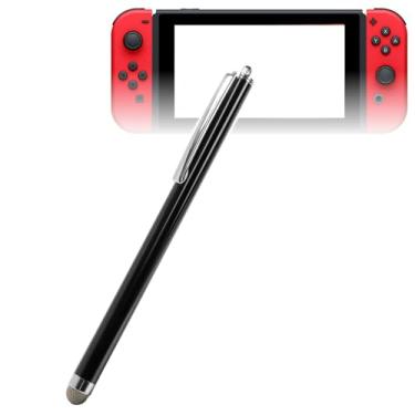 Imagem de BoxWave Caneta Stylus compatível com Nintendo Switch - Caneta Stylus capacitiva EverTouch, ponta de fibra para Nintendo Switch - Preto Jet