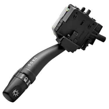 Imagem de Quivimoro Interruptor de seta regulador de farol adequado para Hyundai Santa Fe 2007-2012, Hyundai Sonata 2009-2010, Kia Optima 2006-2011, sem farol de neblina, substitui OEM # CBS1772 1S11420