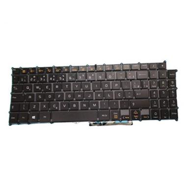 Imagem de Teclado para laptop para LG 15Z970 15Z970-A 15Z970-G 15Z970-E 15Z970-L 15Z970-T 15Z970-U Brasil BR Com Retroiluminação Preto Sem Moldura Novo