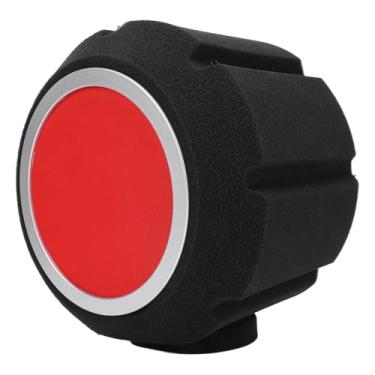 Imagem de Microfone Filtro acústico Som absorvendo espuma de 5 lados Protetor de isolamento de microfones selados para microfones de estúdio de 45 a 60 mm