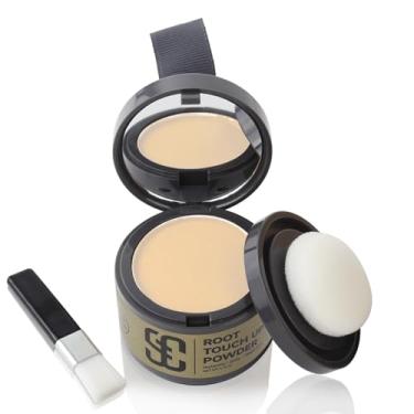 Imagem de SOVONCARE Pó para linha do cabelo - retoque de raiz e corretivo de cabelos grisalhos para homens e mulheres, cobre instantaneamente cabelos finos e manchas carecas, cobertura natural loiro claro