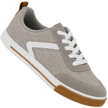 Imagem de Tenis Infantil Molekinho 2842.216 Meninos, Cinza, 34