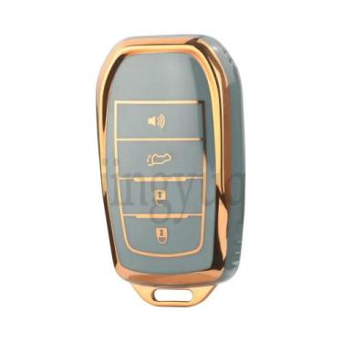 Imagem de Capa De Chaveiro Remoto Automático TPU Para Toyota CHR Hilux Fortuner 