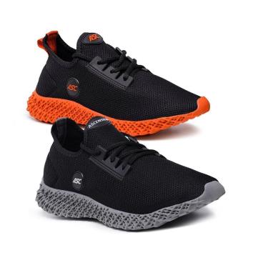 Imagem de Combo 2 Pares de Tênis Esportivo Versátil e Confortável para Caminhada e Dia a Dia-Masculino