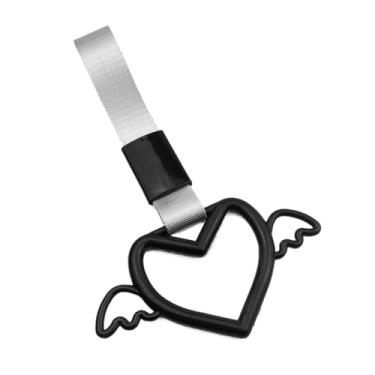 Imagem de Rrlihjgu Tiras De Maçaneta De Coração Para Carro - Puxador de Coração para Carro Autocarro Metro,Decoração para Interior e Exterior de Automóveis SUV Sedan Comercial Metro Comboios