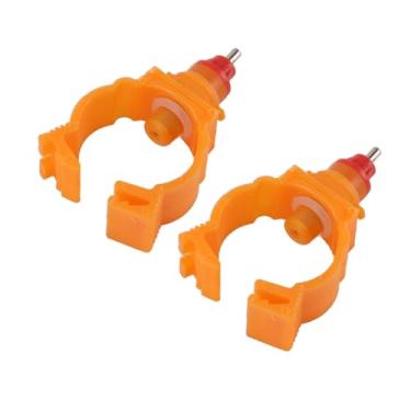 Imagem de Irfora Fontes de Bebida do Mamilo de Frango, ABS G3/4 Mamilos para Bebedores de água de Aves, para Fazenda Com Baioneta de Primavera