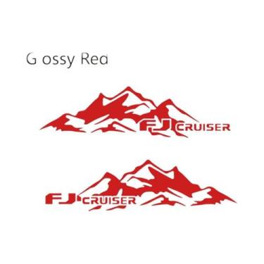 Imagem de Adesivos Laterais Para Porta De Carro Toyota FJ Cruiser, Decalques De 