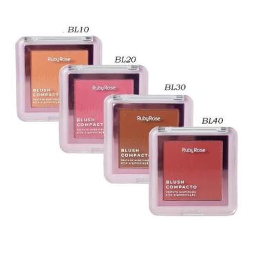 Imagem de Blush Compacto HB 861 - Ruby Rose, BL20