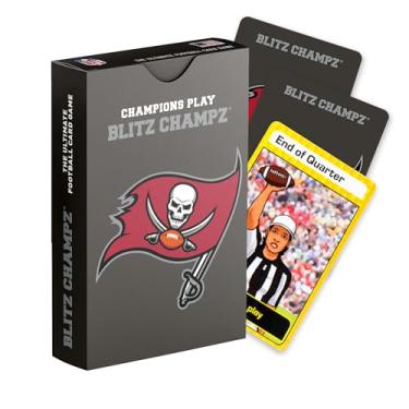 Imagem de Blitz Champz Tampa Bay Buccaneers Card Game | Football Card Game (Ages 7+) | Fun Family Game | Party Game | Gifts for Football Fans | Card Game for Kids | Card Game for Adults (Tampa Bay Buccaneers)