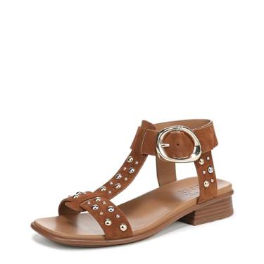 Imagem de Naturalizer Sandália feminina Brandy Flat, Camurça marrom escuro, 42