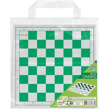 Imagem de Jogo de Damas Na Sacola Em Madeira Junges 738