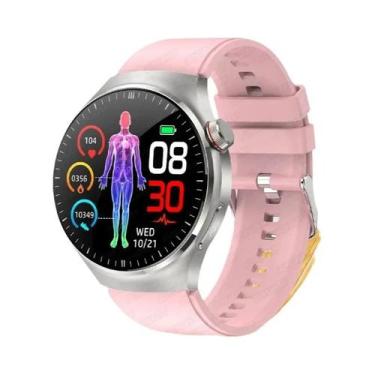 Imagem de Relógio Inteligente Especialista Em Saúde Com Monitoramento De Pressão