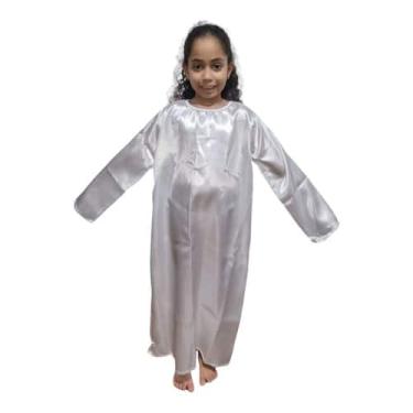 Imagem de Fantasia Anjo Túnica Infantil - MUNDO ENCANTADO FANTASIAS, Branco, M