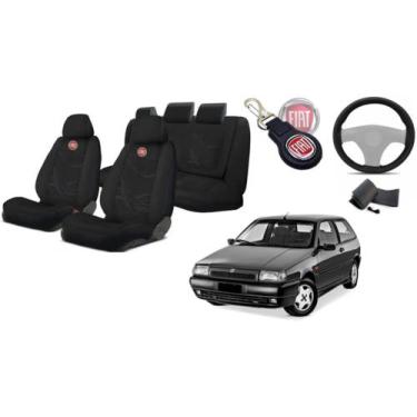Imagem de Kit Premium Tipo 1990-1999 + Capa Volante + Chaveiro Fiat - Personaliz