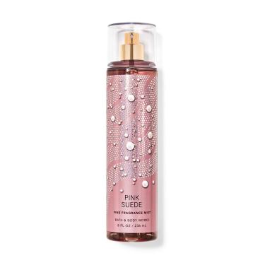 Imagem de Spray corporal Mist Bath & Body Works Pink Suede Warm Vanilla