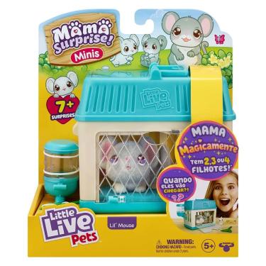 Imagem de Figura Interativa - Little Live Pets - Mama Surprise Mini Ratinha - Fun Divirta-se
