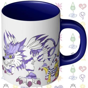Imagem de Caneca Digimon - Gabumo e Matt Ishida - Cerâmica de Alta Qualidade - 3