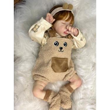 Imagem de Bebê reborn menina envio imediato, 40 cm com acessorios - CrizGomez