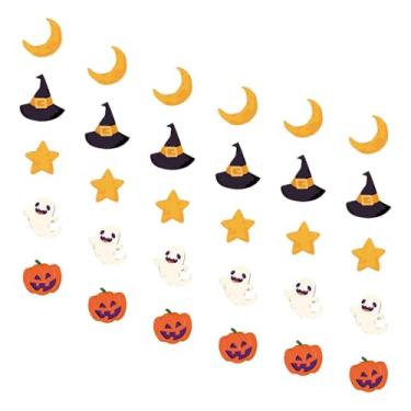 Imagem de Fenteer Decoração de parede para festa de Halloween, banner para pendurar na parede, tema de bandeira para festa de terror, lembrancinhas para na janela da, Abóbora