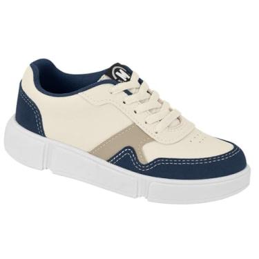 Imagem de Tênis Infantil Menino Molekinho Casual Branco 29