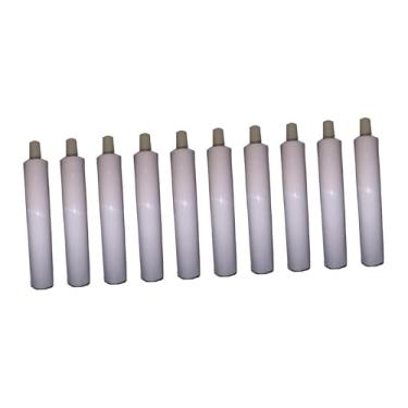 Imagem de KiBcsLic Tubos de tinta de alumínio vazios, recipientes recarregáveis, embalagens de amostra para armazenamento de pasta de dente, frascos para outros tipos de, 10 Unidades de 40ml