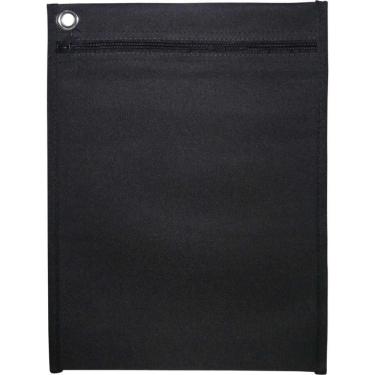 Imagem de Pasta Malote Nylon 25X35Cm Preta Vertical - Reflex Pct/03