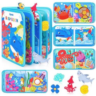 Imagem de Brinquedo educacional de viagem Busy Book JoyCat Ocean para crianças d