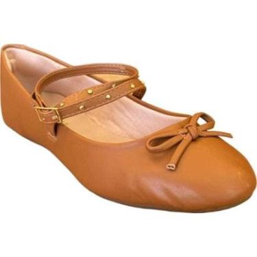Imagem de Sapatilha Boneca Laço Amarração Tendência Moda 8303.15326 Sua Cia-Feminino