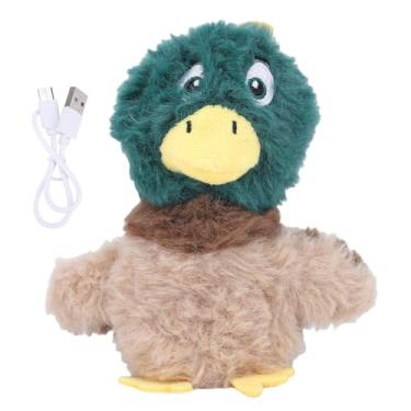 Imagem de Haofy Brinquedo de Pelúcia Interativo para Cães Estridente Brinquedo Elétrico de Asa para Gato Brinquedo de Gatinho Ativado por Toque para Gatos Internos Com Tecnologia Sensorial