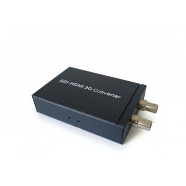 Imagem de JOMOCARE Conversor SDI para HDMI, adaptador BNC 1080p para HDMI, suporta HD-SDI / 3G-SDI/SD-SDI para HDMI, saída SDI loop, para monitor de câmera SDI