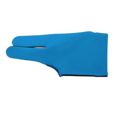 Imagem de Generic Cue Piscina Luva Mão Esquerda Tamanho Médio Luva de Piscina de 3 Dedos Fibra Elástica de Poliuretano de Secagem Rápida (#2)