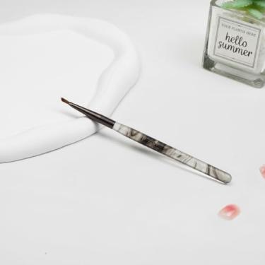 Imagem de Conjunto de pincéis de pintura em miniatura e arte de unhas – Pincéis com detalhes de pétalas e borboletas para aquarela, óleo e acrílico – Design de unhas de precisão e ferramentas de belas artes