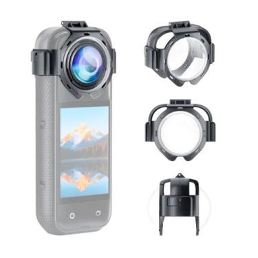 Imagem de Protetores de Vidro para Lentes de Câmera Insta360 X5 - Shoot