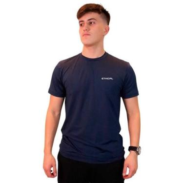 Imagem de Camiseta Dry Fit Masculina Marinho - Ethical, Marinho, G