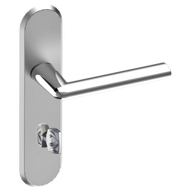 Imagem de Fechadura Banheiro S4cm Espelho Cromado Alster Aliança