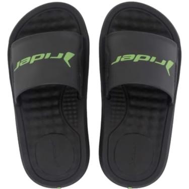 Imagem de Chinelo Gaspea Borracha Infantil Menino Slide Palmilha Massageadora Rider 12223