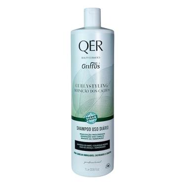 Imagem de Griffus Shampoo Qer Curly Styling 1L Cosméticos