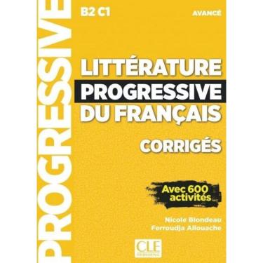 Imagem de Littérature Progressive Du Français - Niveau Avancé (B2/C1) - Corrigés