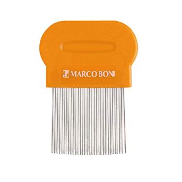 Imagem de Pente Fino com Dentes em Aço Inox, 1222, Marco Boni, Laranja, 1 unidade
