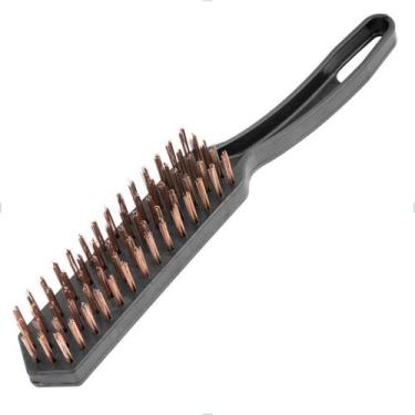 Imagem de Escova Manual Aço 5 Fileira com cabo Plástico Vonder