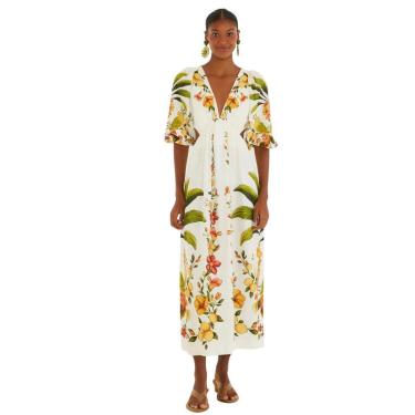 Imagem de Vestido Cropped Farm Rio Bosque Chic-Feminino