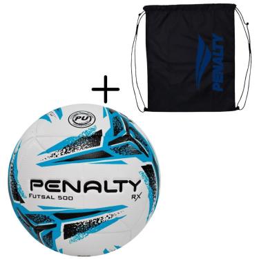 Imagem de Kit 01 Bola De Futsal Penalty RX 500 XXIII 2023+1 Bolsa,Sacola Penalty De Ginastica Academia Gym Bag-Masculino