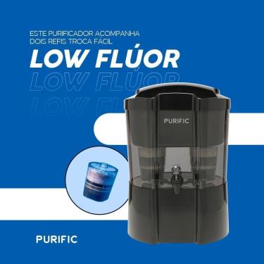 Imagem de Purific Redutor De Flúor 10 Preto Refil Low Flúor