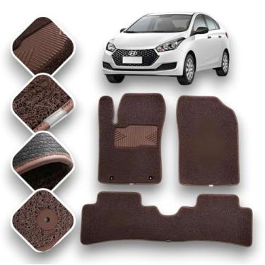 Imagem de Tapete Automotivo Kapazi Hb20-2013 a 2019 (marrom)
